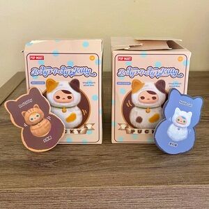 Pop Mart - Pucky Roly Poly Kitty Blind Box - Noble Cat and Red Tabby